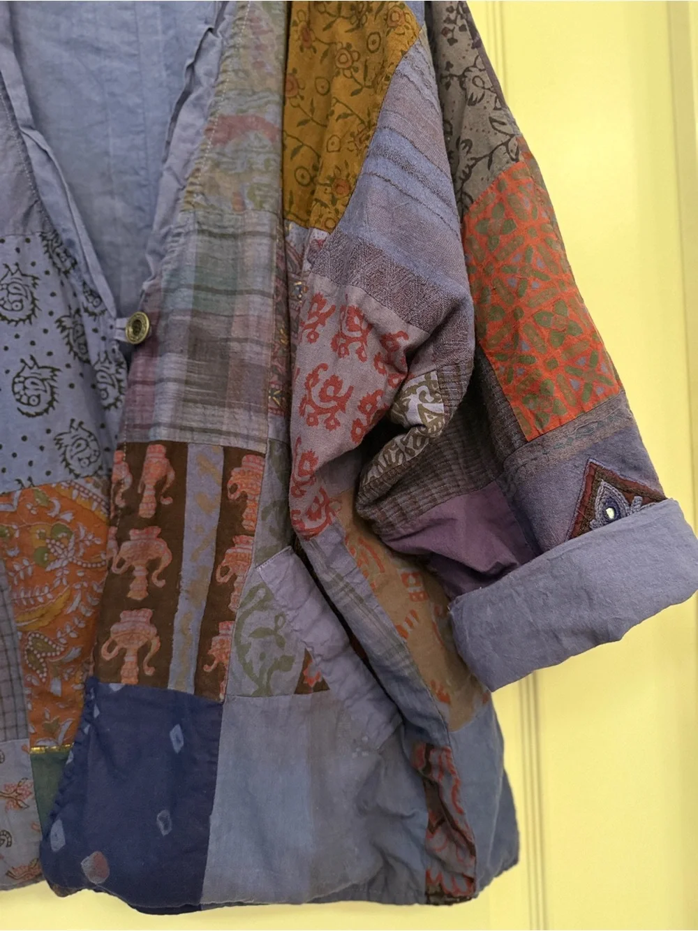Vintage Reversible Patchwork Jacket